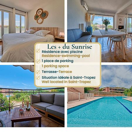 Sunrise -Swimming-Pool-Saint-Tropez Center-Parking Apartment ภายนอก รูปภาพ